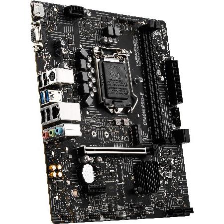 MSI B560M PRO-E ProSeries マザーボード (MATX、第11/第10世代 Intel
