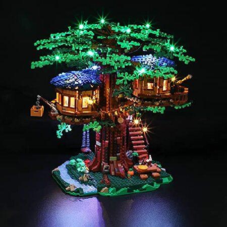 アイデア ツリーハウス ブロック組み立てモデル 対応 Lightailing LED 