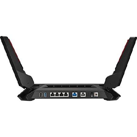 ASUS ROG Rapture GT-AX6000 Dual-Band WiFi 6 Extendable Gaming Router, Dual 2.5G Ports, Triple-level Game Acceleration, Mobile Game Mode, Aura RGB, Sub｜emiemi｜03