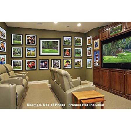 在庫限りの特価 Augusta National Golf Club Masters Tournament Hole 11 White Dogwood golf course oil painting art print 2560 on 28x40 polyester canvas