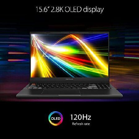 ASUS VivoBook Pro 15X OLED Laptop, 15.6” OLED Display, Intel Core i7-12650H CPU, NVIDIA GeForce RTX 3060 GPU, 16GB RAM, 1TB SSD, Windows 11 Home, Bla｜emiemi｜05