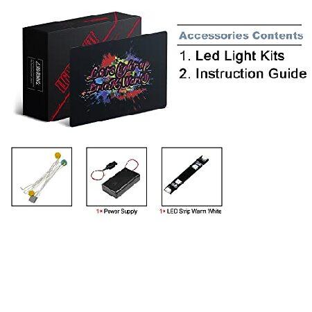BrickBling Lighting Kit for Lego Minecraft The Rabbit Ranch 21181, Rabbit Ranch LED Lighting Compatible with Lego 21181 (Only Lights, No Lego Set)｜emiemi｜02