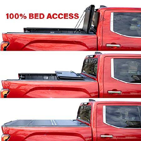 Vanguard Off-Road Low Profile Hard Folding Truck Bed Tonneau Cover