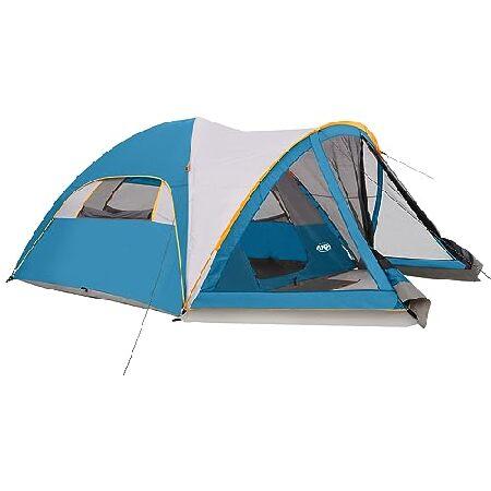 QUICKCAMPダブルウォール キャビンテント 4人-5人用 グレー Amazon