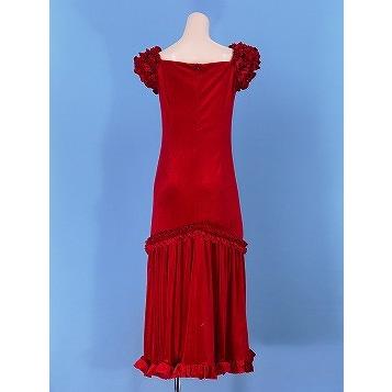 フラダンス ムームー ドレス ベルベット レッド LLサイズ 1078rLL |  | 04