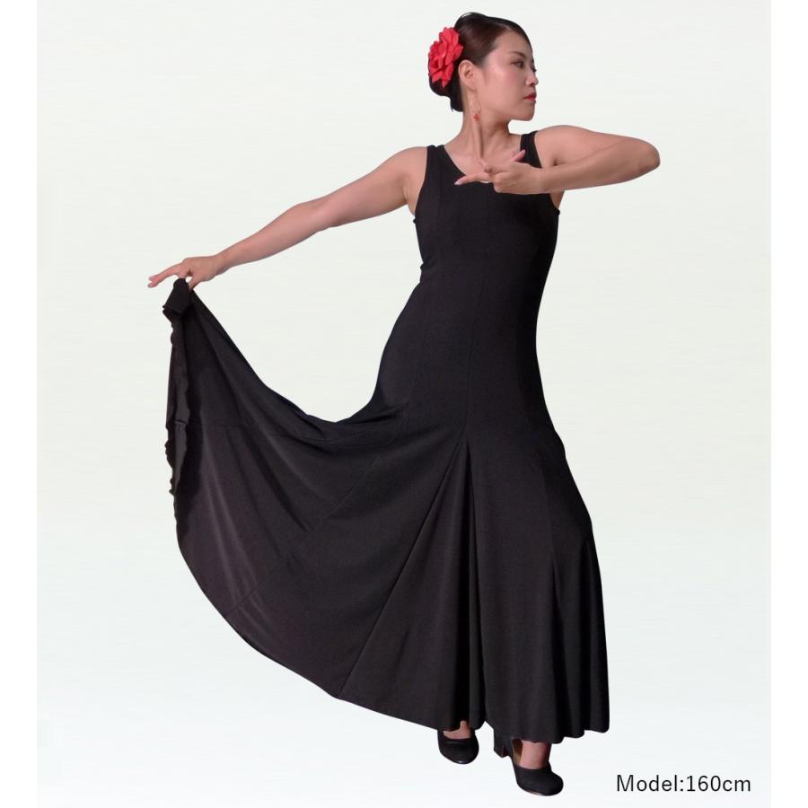 フラメンコ ワンピース ブラック フリーサイズ 1134b |  | 01