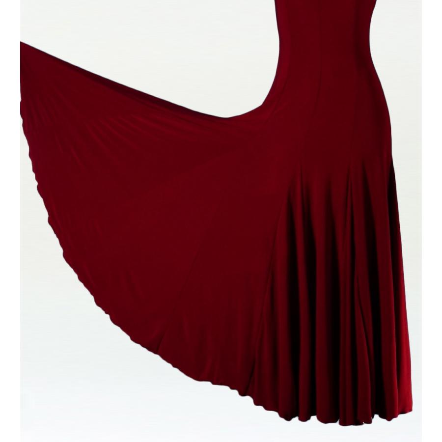 フラメンコ ワンピース ワイン フリーサイズ 1177b |  | 03