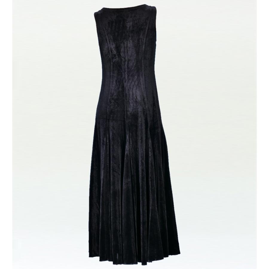 フラメンコ ベルベット ワンピース ブラック フリーサイズ 1267b |  | 02