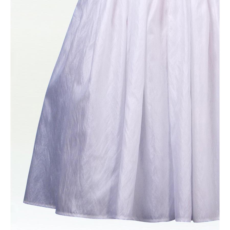 フラドレス シャンタン シャーリング ミディ丈 ホワイト LLサイズ 1372wLL |  | 04