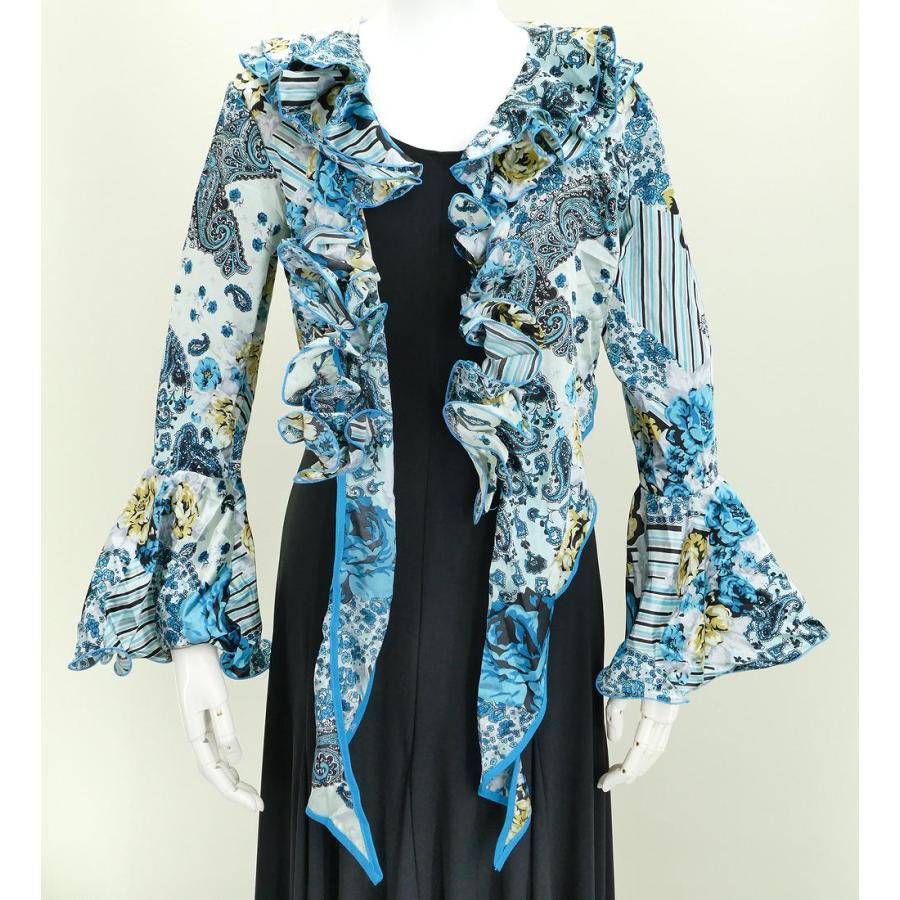 フラメンコ ローズフリル ボレロ ブルー フリーサイズ 1373bl |  | 02