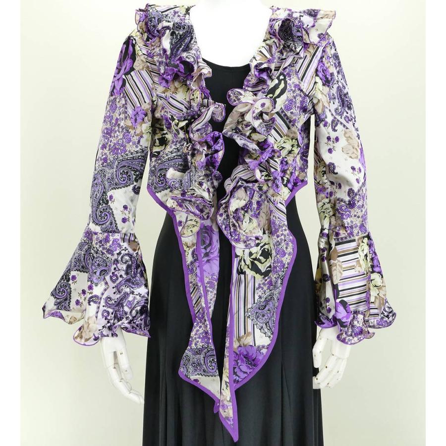 フラメンコ ローズフリル ボレロ パープル フリーサイズ 1373p |  | 02