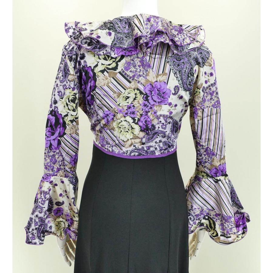 フラメンコ ローズフリル ボレロ パープル フリーサイズ 1373p |  | 03