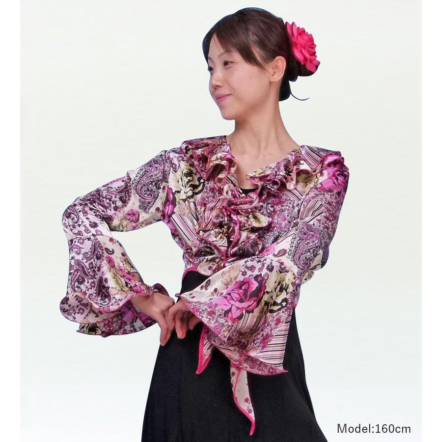 フラメンコ ローズフリル ボレロ ピンク フリーサイズ 1373pi |  | 01