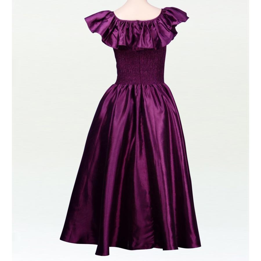 フラダンス ムームー ドレス シャンタン パープル LLサイズ 1531pLL |  | 02