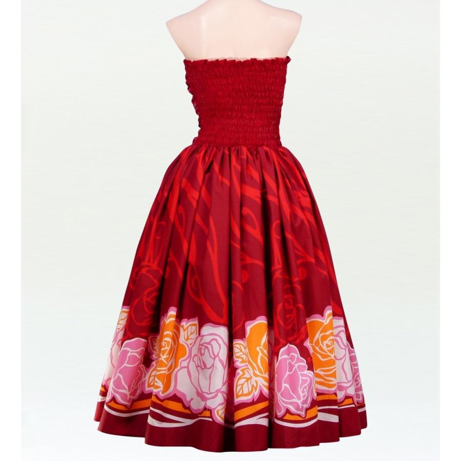 フラドレス ロング丈 クリスタルシャインレッド LLサイズ 1594rLL