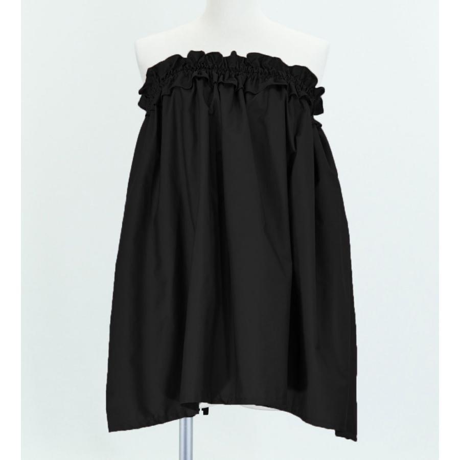 フラダンス チューブトップ ブラウス ブラック 1662b | 