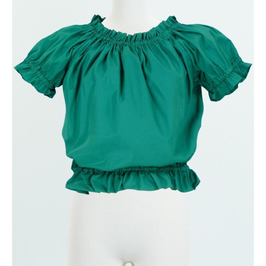 フラダンス ブラウス グリーン LLサイズ 1665gLL |  | 02