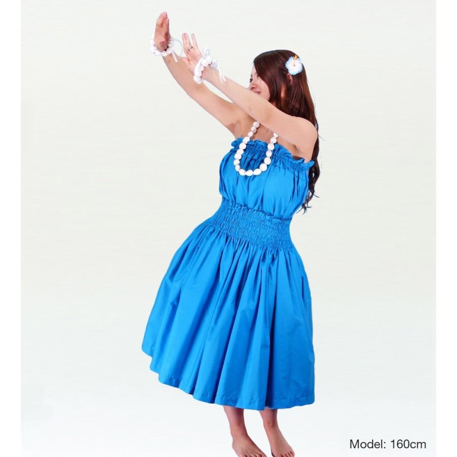 フラダンス パウスカート&チューブトップ セット ライトブルー 1668bl |  | 01