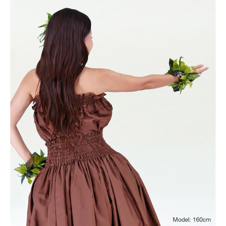 フラダンス パウスカート&チューブトップ セット ブラウン 1668br |  | 02