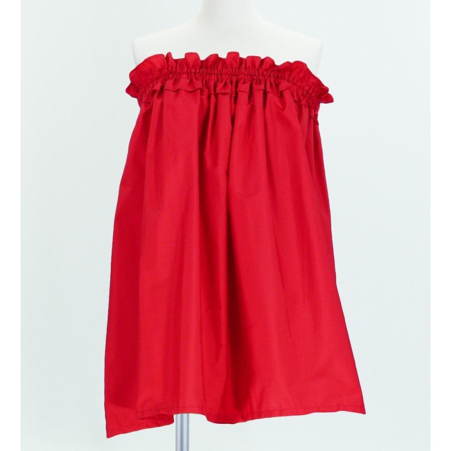 フラダンス パウスカート&チューブトップ セット レッド 1668r |  | 03