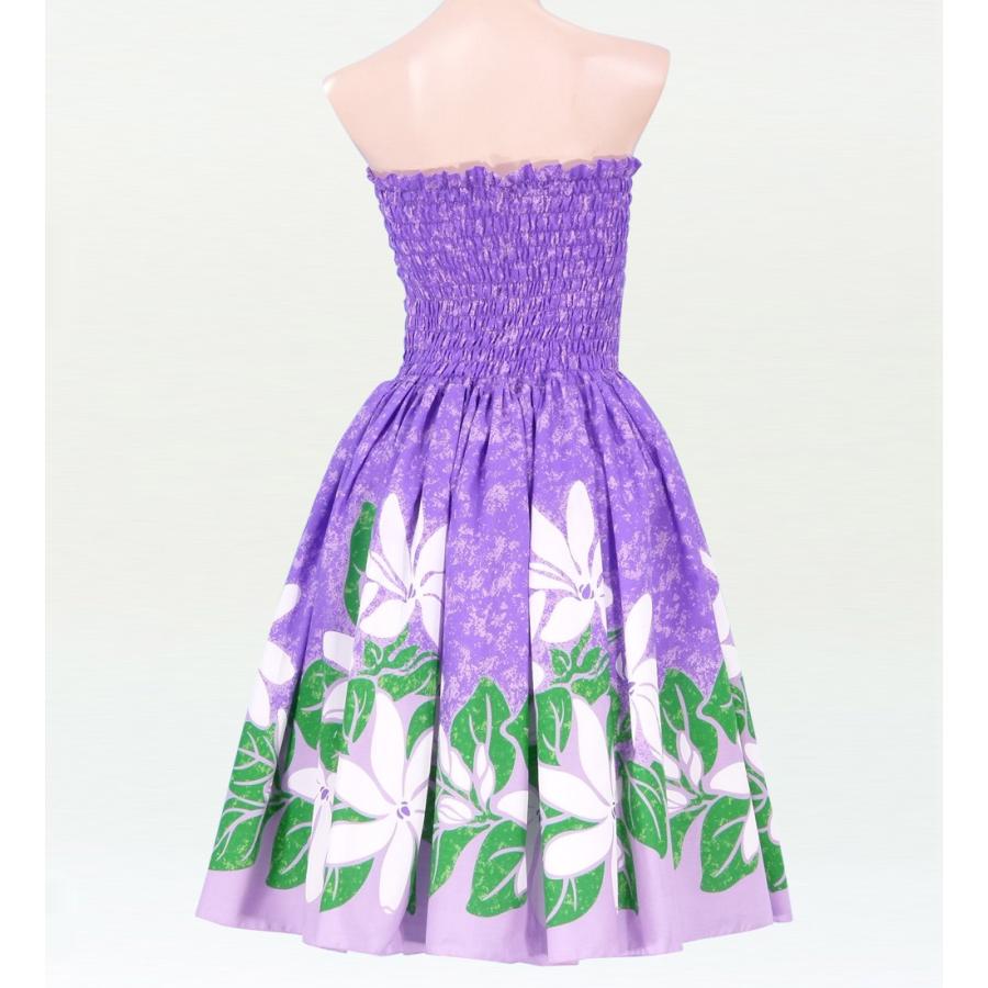 フラダンス ムームー フロントドレープミディ丈ドレス パープル Fサイズ 1757pF |  | 02