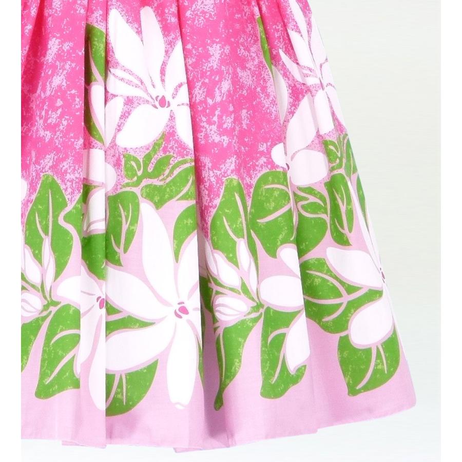 フラダンス ムームー フロントドレープミディ丈ドレス ピンク LLサイズ 1757piLL |  | 04