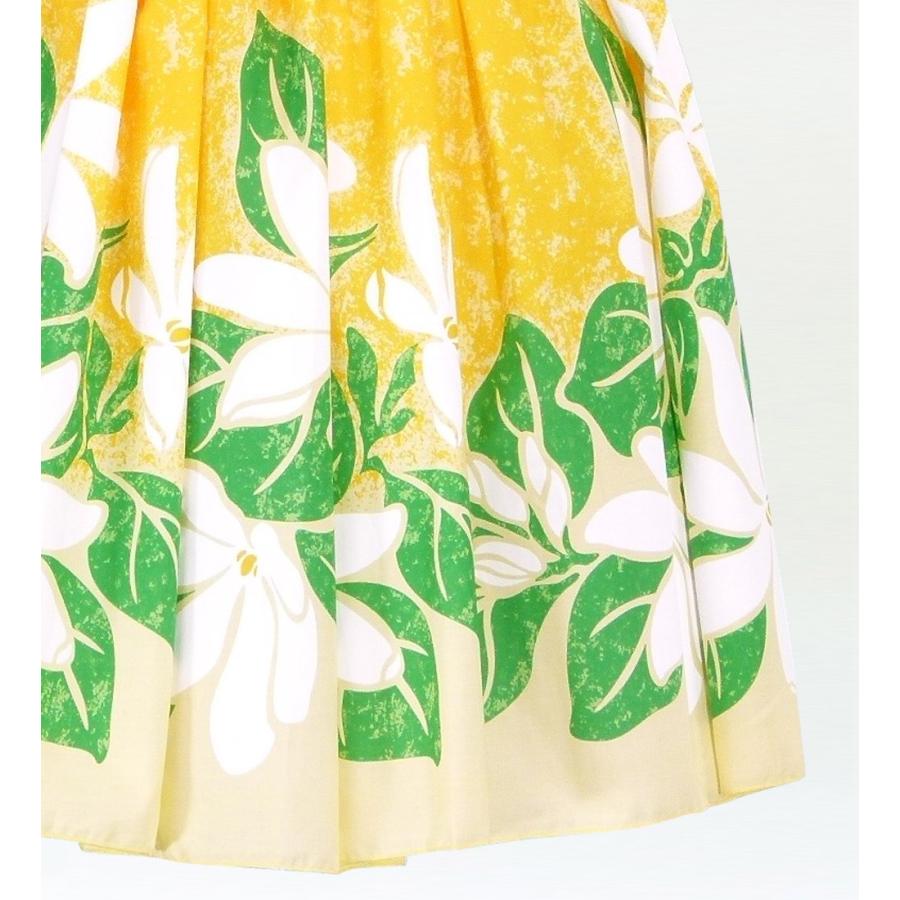 フラダンス ムームー フロントドレープミディ丈ドレス イエロー Fサイズ 1757yF |  | 04