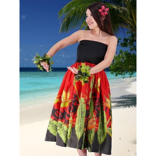 フラダンス チューブトップドレス レッド LLサイズ 1817rLL |  | 01