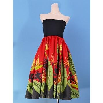 フラダンス チューブトップドレス レッド LLサイズ 1817rLL |  | 03