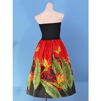 フラダンス チューブトップドレス レッド LLサイズ 1817rLL |  | 04