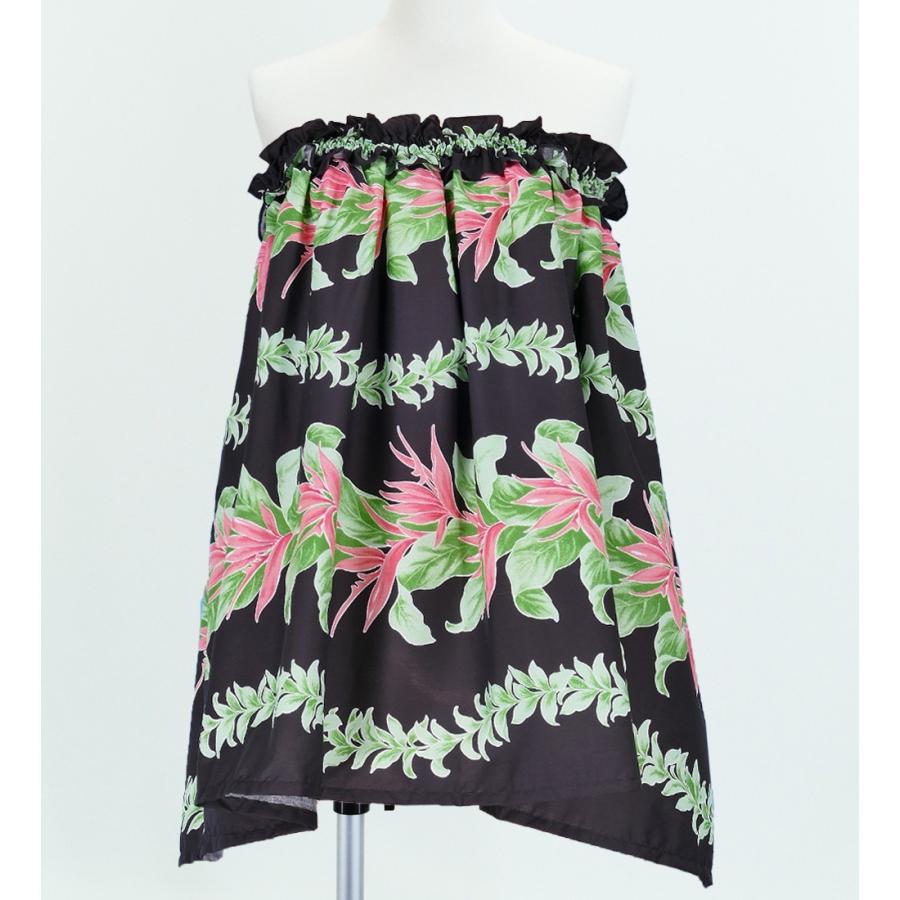 フラダンス パウスカート&チューブトップ セット ブラック 1959b |  | 03