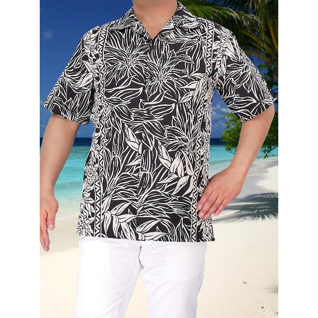 アロハシャツ メンズ クリーム ヘリコニア Mサイズ 1969cM |  | 01