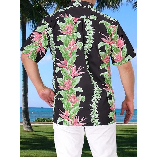 アロハシャツ メンズ ブラック ヘリコニア Sサイズ 1970bS |  | 02