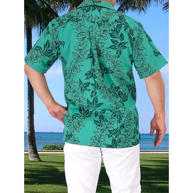 アロハシャツ メンズ グリーン オーキッド Mサイズ 1971gM |  | 02
