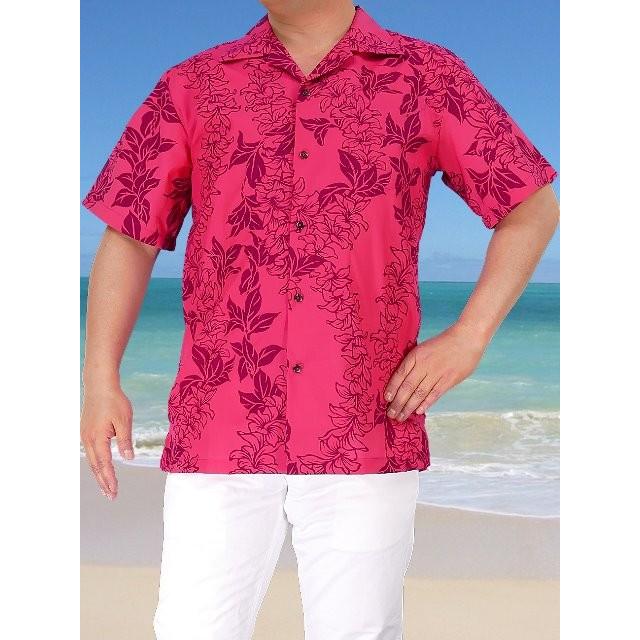 アロハシャツ メンズ レッド オーキッド Mサイズ 1971rM |  | 01