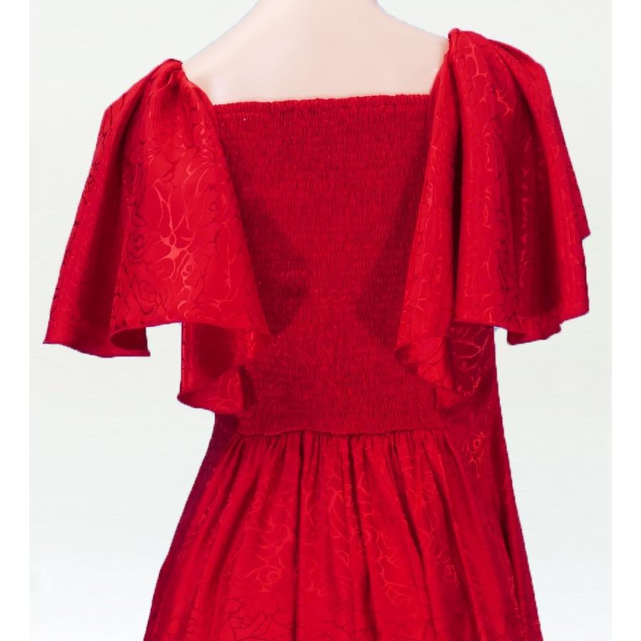 フラダンス ドレス フリル付 赤 ② huladress5_top_new.jpg