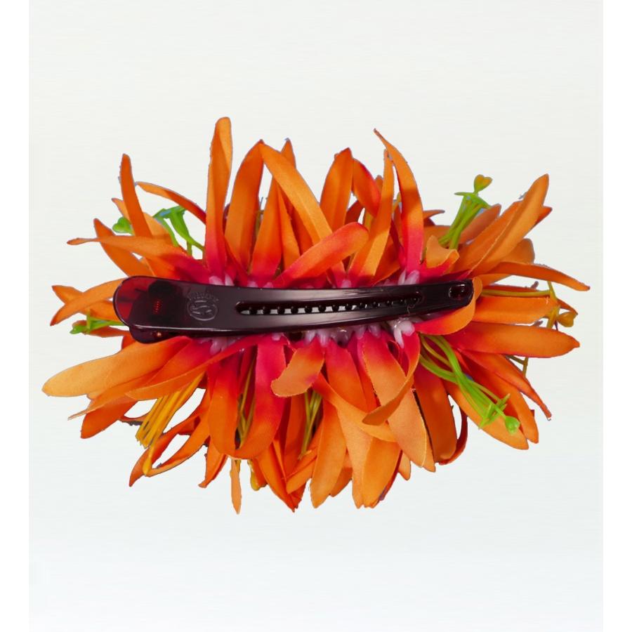 フラダンス スパイダーリリー ヘアクリップ オレンジ 2053o |  | 02