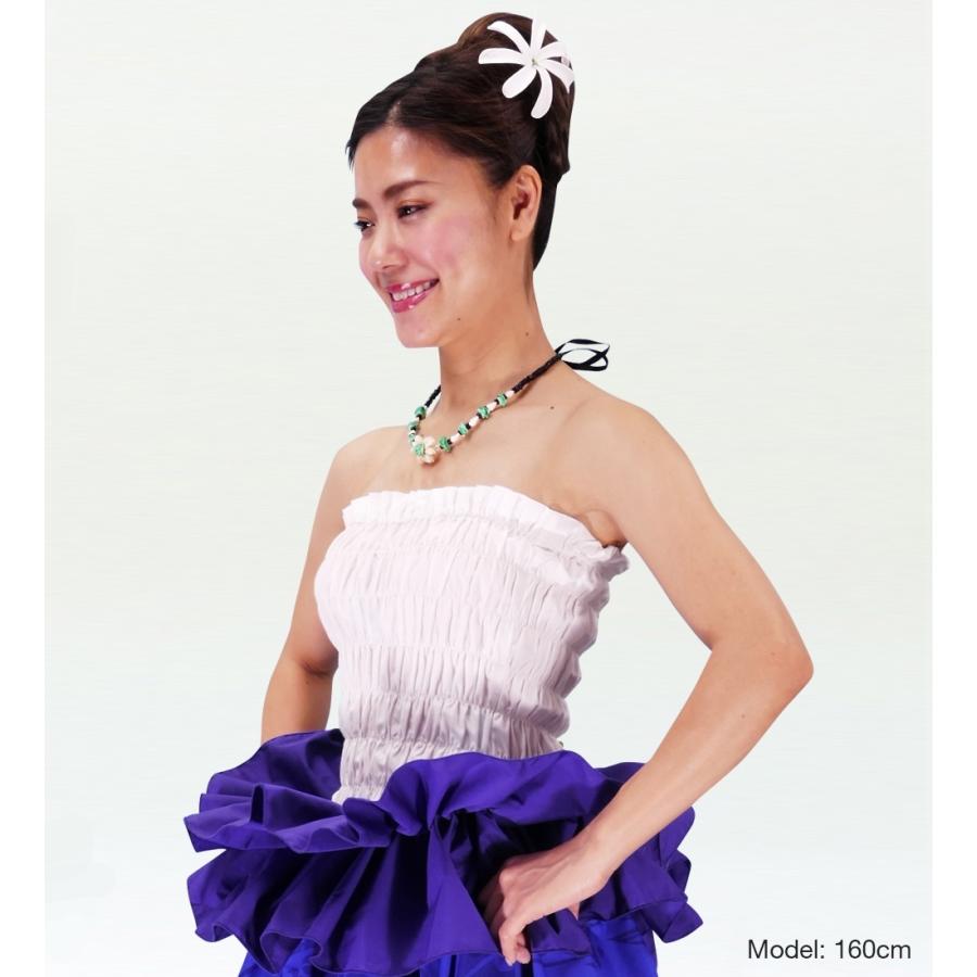 フラダンス シェル×ビーズ エキゾチックチョーカー グリーン×ブラック 2086 |  | 01