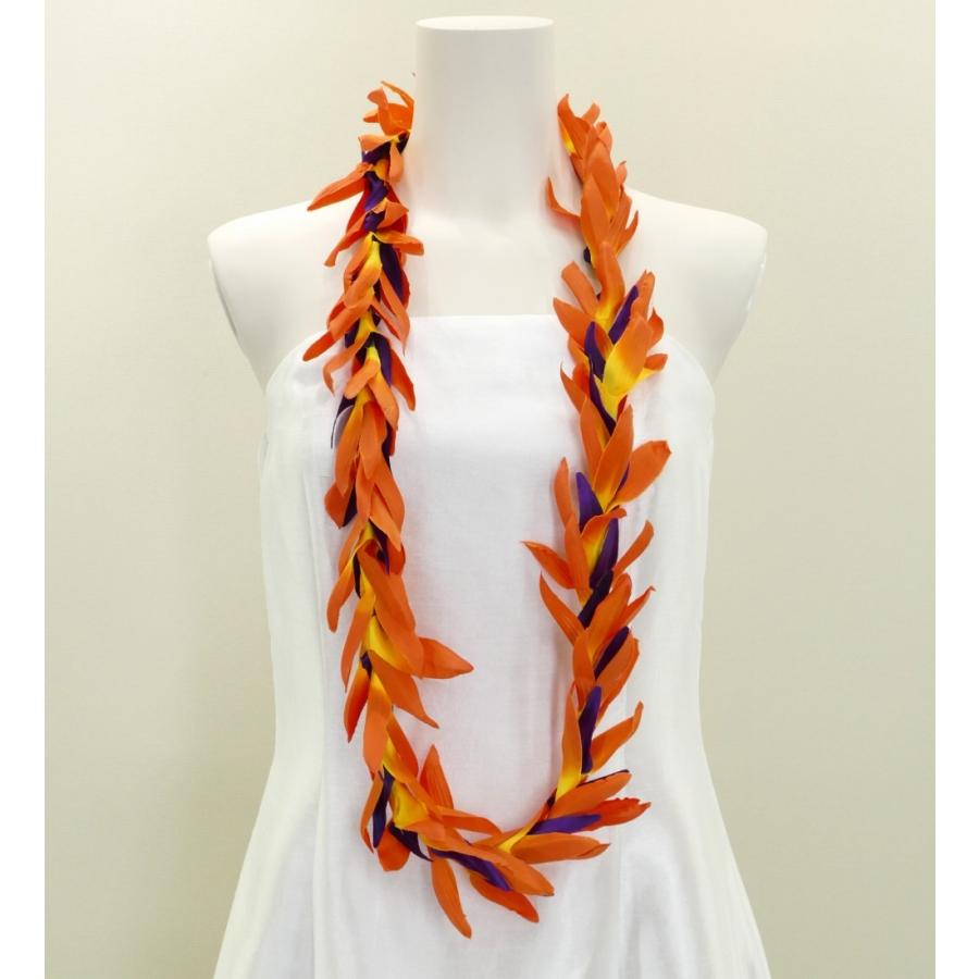 お値打ち価格で フラダンス バードオブパラダイス ロングレイ オレンジ 2133 Materialworldblog Com