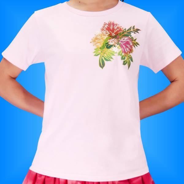 フラダンス Tシャツ [XL] レフア ピンク 2335xlp | 