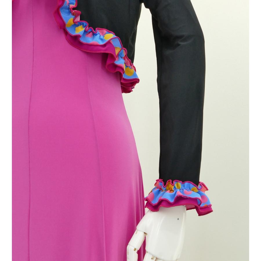 フラメンコ フリル ボレロ ブラック×ブルー フリーサイズ 2342bblf |  | 03