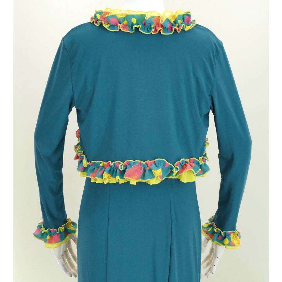 フラメンコ フリル ボレロ ブルー×グリーン フリーサイズ 2342blgf |  | 02