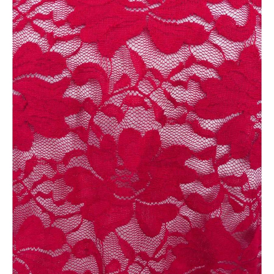 フラダンス 花柄レース ボレロ レッド 2343ra |  | 05