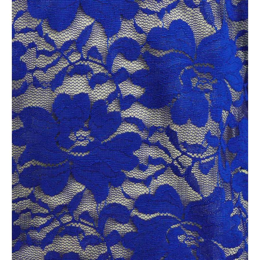 フラダンス フリル総レース ブラウス ダークブルー LL 2344dbLL |  | 06