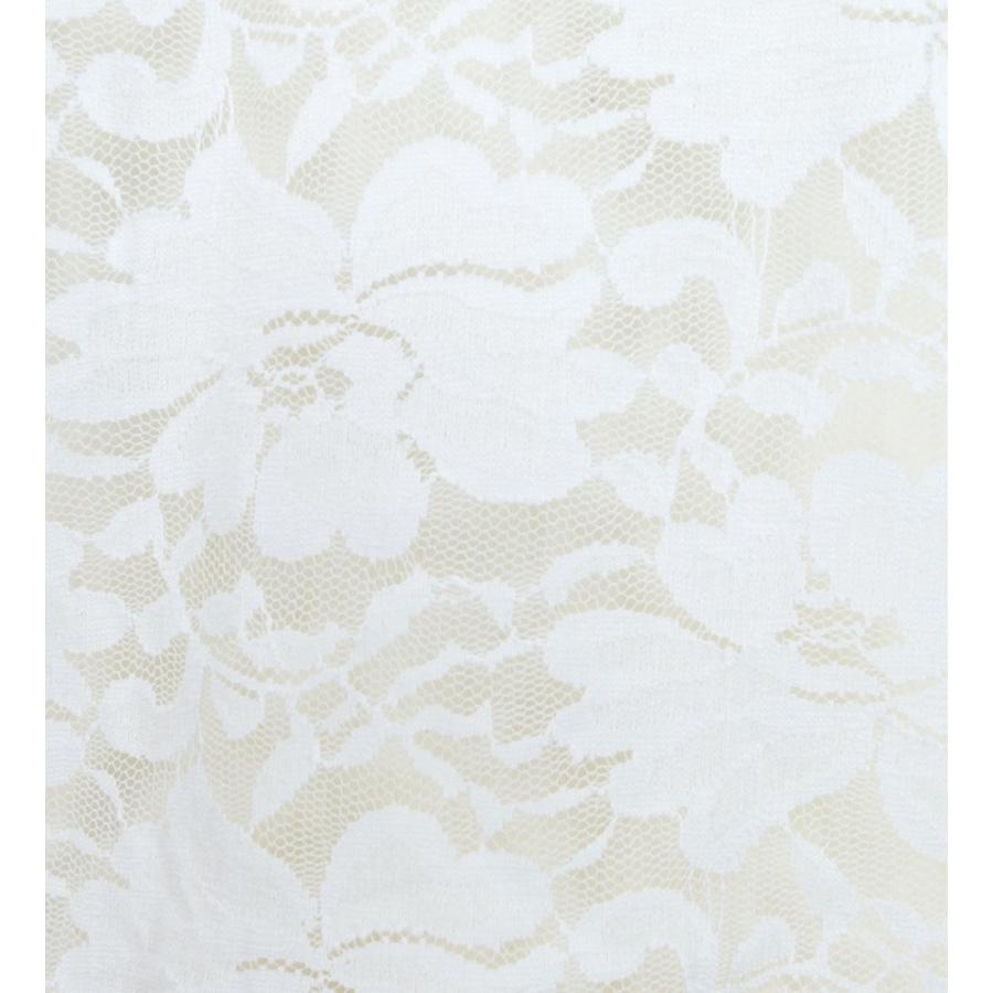 フラダンス フリル総レース ブラウス ホワイト L 2344wL |  | 06