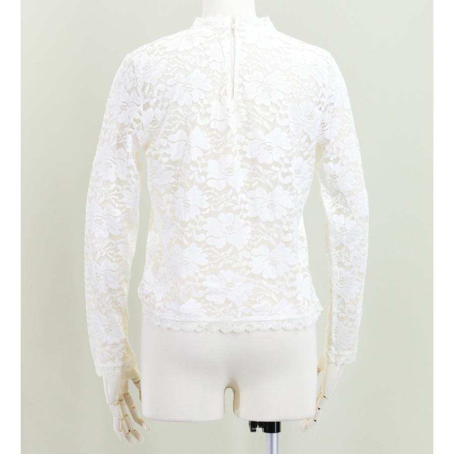 フラダンス フリル総レース ブラウス ホワイト LL 2344wLL |  | 02