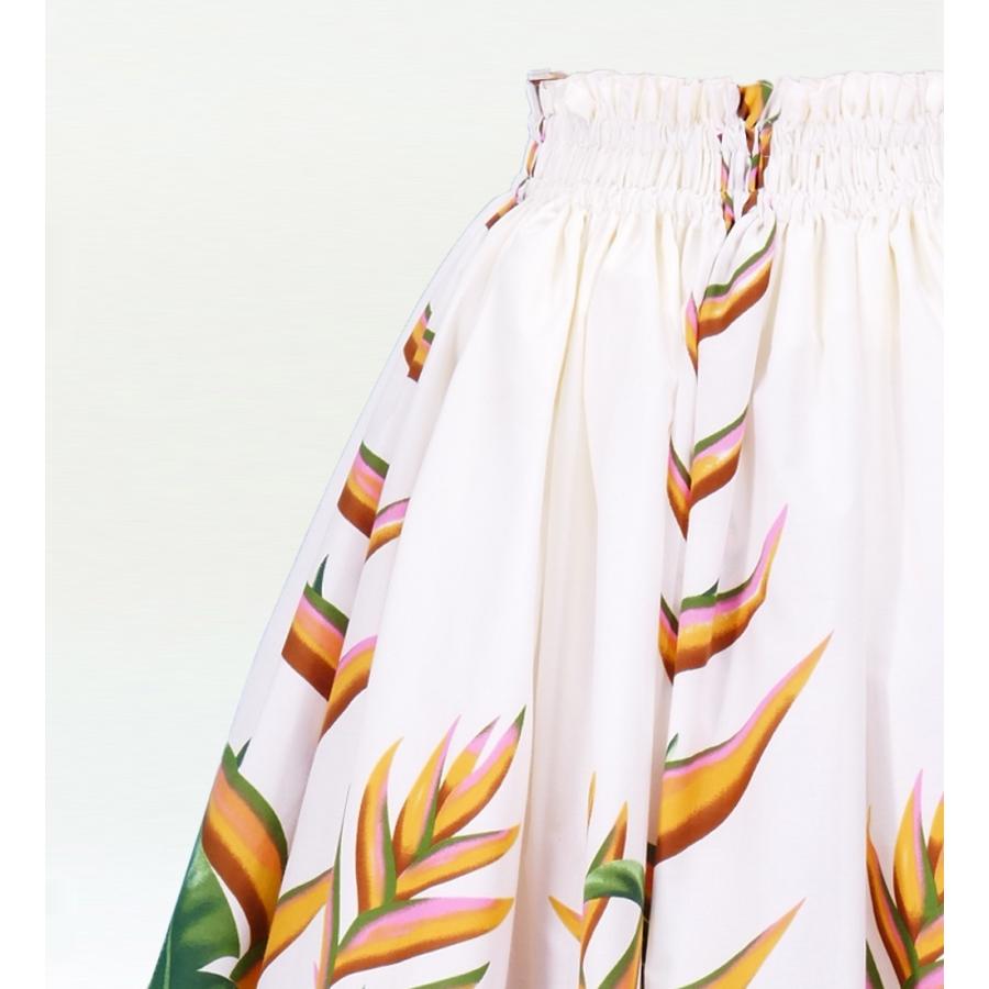 フラダンス ロング パウスカート シングル94cm丈 クリーム　2403 |  | 02