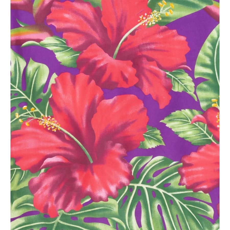 フラダンス ロング パウスカート シングル94cm丈 パープル　2405 |  | 04