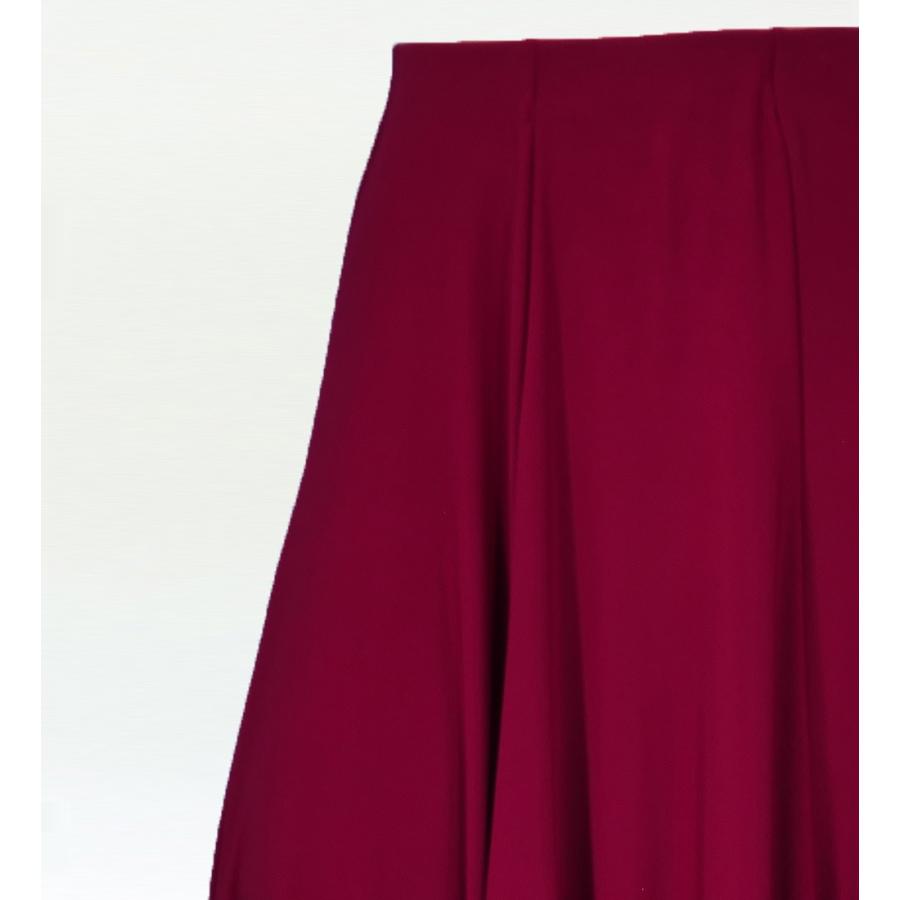 フラメンコ 無地 裾フリル ファルダ スカート ワイン Mサイズ 2409wi |  | 03