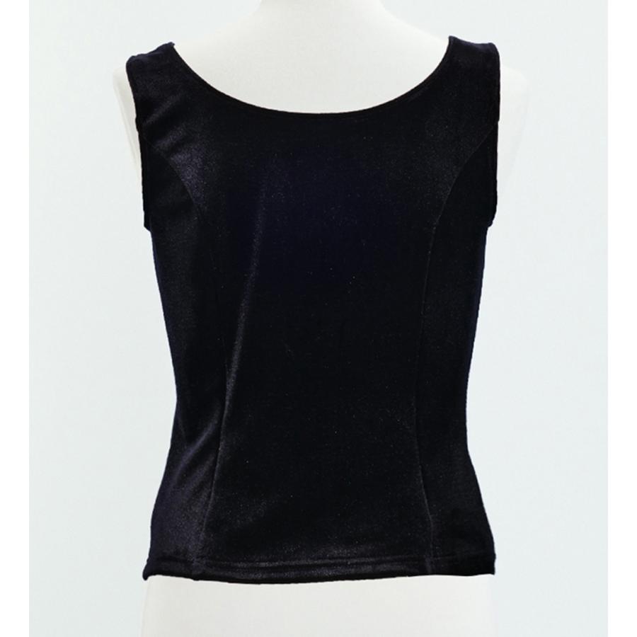 フラダンス ベルベット ブラウス ブラック 2434bkFa |  | 02